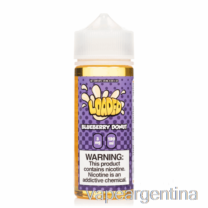 Donut De Arándanos - E-líquido Cargado - Vapores Despiadados - 120ml 6mg Vape Argentina